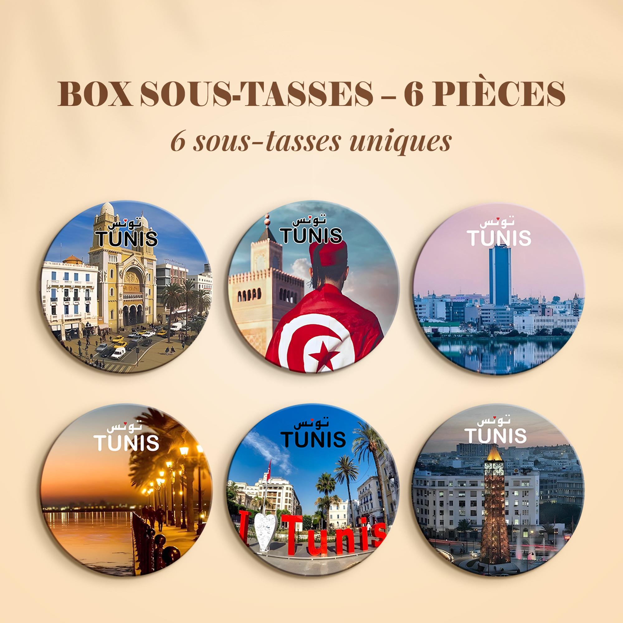 Box Sous Tasse - Tunis